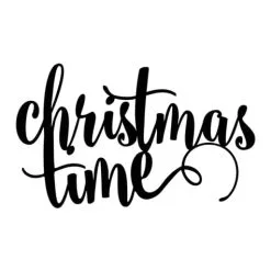 "Christmas Time" Tischdekoration - Christmas