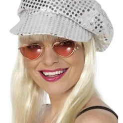 Diskothek Mütze Mit Pailletten