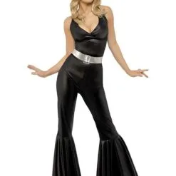 Diva Der 70er Kostüm Schwarz