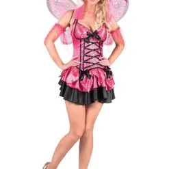 Feen Kostüm Rosa Für Damen