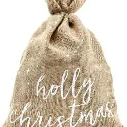 Holly Christmas Deko Weihnachtssack