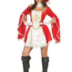 Mutiges Musketier Kostüm Für Damen