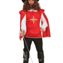 Mutiges Musketier Kostüm Für Herren