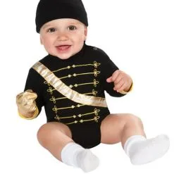 Michael Jackson Kostüm Für Babys Body Militar