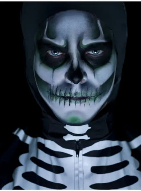 Schmink Set Leuchtendes Skelett – Bild 5