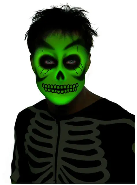 Schminke Leuchteffekt Im Dunkeln