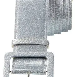 Silberner Disco Gürtel Für Erwachsene