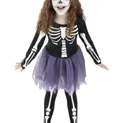 Skelett Kostüm Für Mädchen