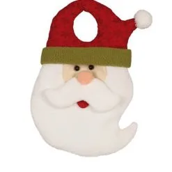 Weihnachtsmann Dekoration Für Die Türe