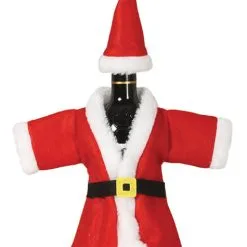 Weihnachtsmann Flaschenhülle